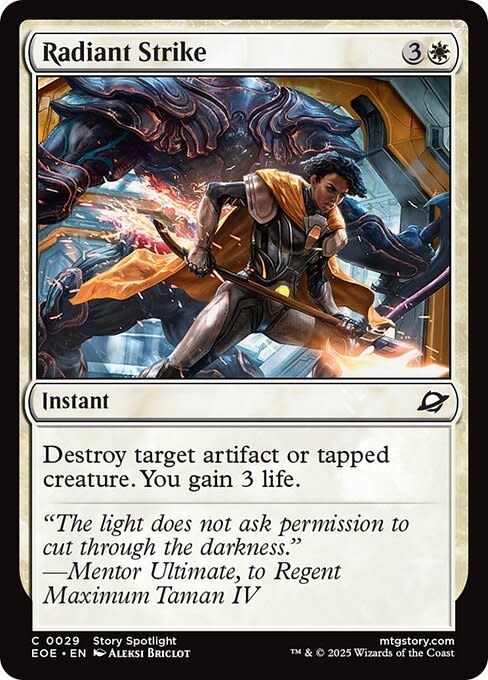 Radiant Strike - Foil