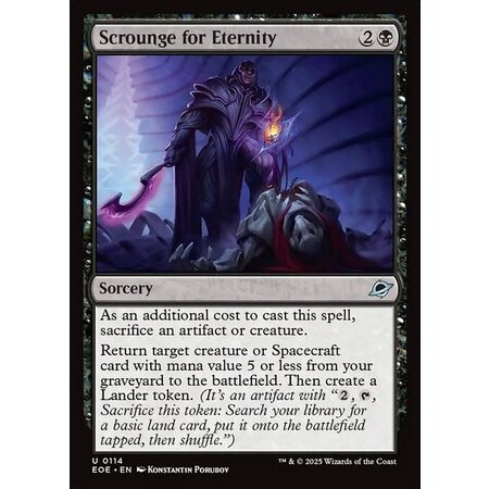 Scrounge for Eternity - Foil