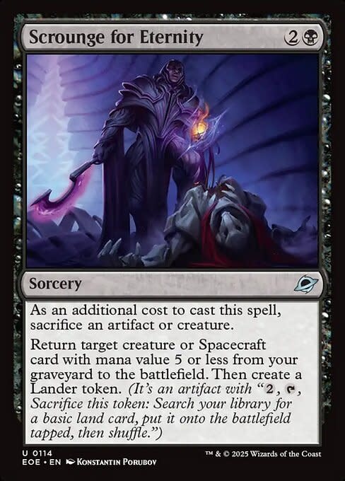 Scrounge for Eternity - Foil