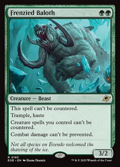 Frenzied Baloth - Foil