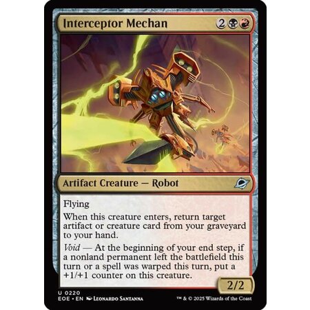 Interceptor Mechan - Foil