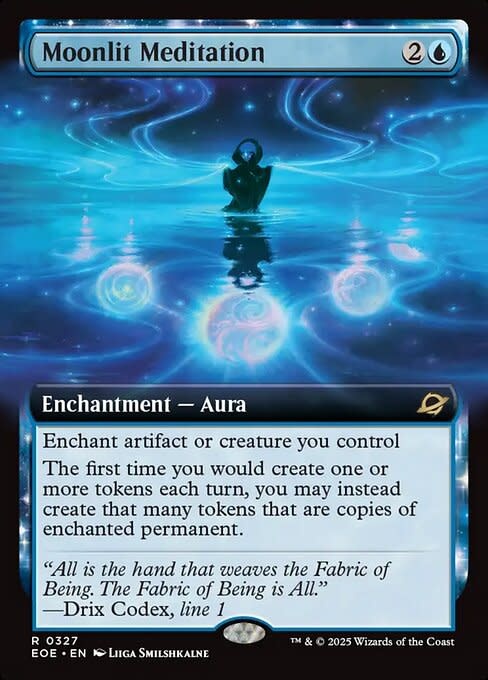 Moonlit Meditation - Foil