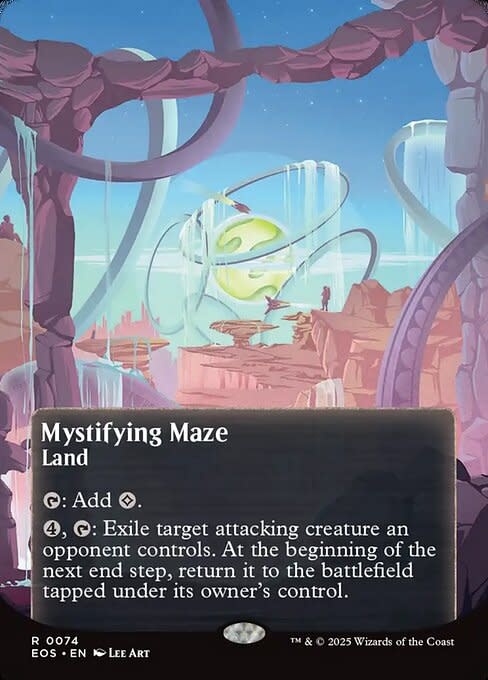 Mystifying Maze - Foil