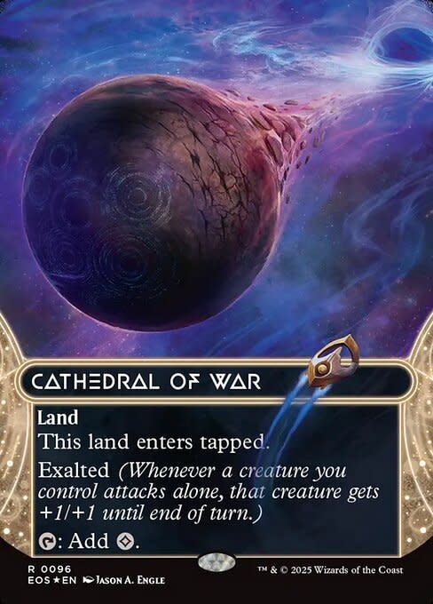 Cathedral of War - Galaxy Foil