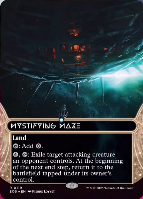 Mystifying Maze - Galaxy Foil