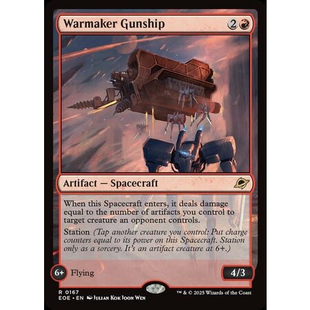 Warmaker Gunship - Foil