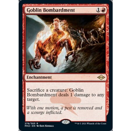 Goblin Bombardment - Foil