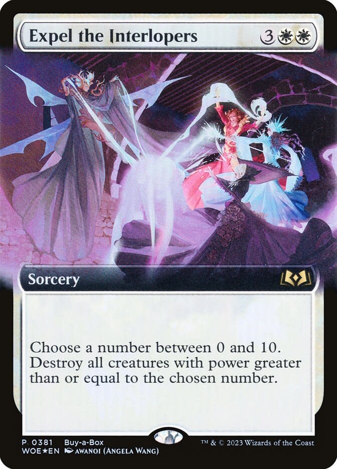 Expel the Interlopers - Foil - Buy-a-Box Promo