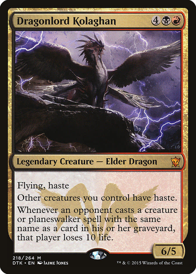 Dragonlord Kolaghan (LP)
