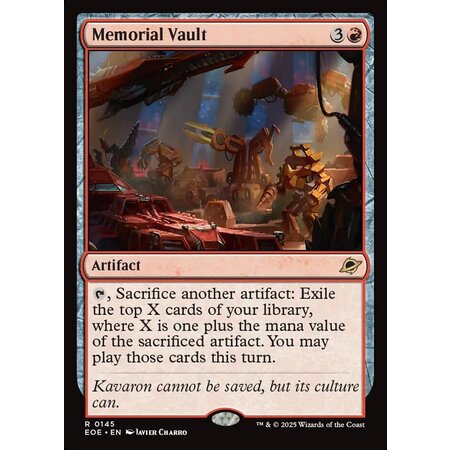 Memorial Vault - Foil