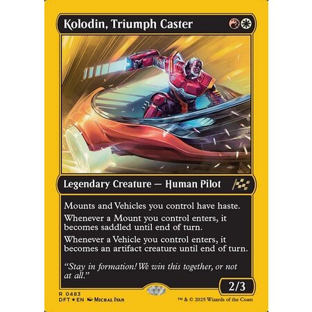 Kolodin, Triumph Caster - First Place Foil