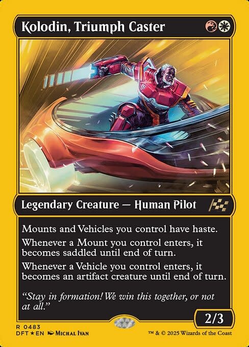 Kolodin, Triumph Caster - First Place Foil