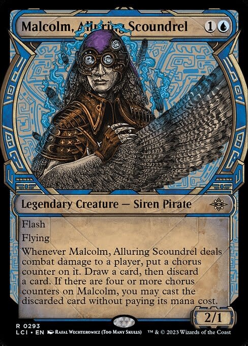 Malcolm, Alluring Scoundrel - Foil