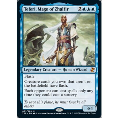 Teferi, Mage of Zhalfir - Foil