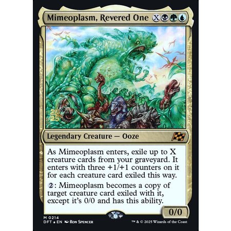 Mimeoplasm, Revered One - Foil - Prerelease Promo