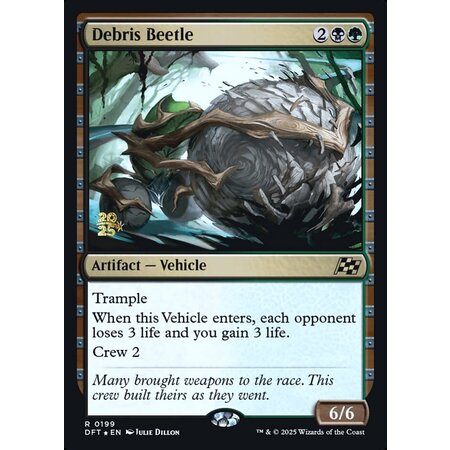 Debris Beetle - Foil - Prerelease Promo