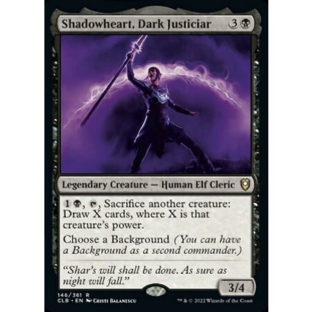 Shadowheart, Dark Justiciar