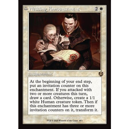Wedding Announcement - Foil