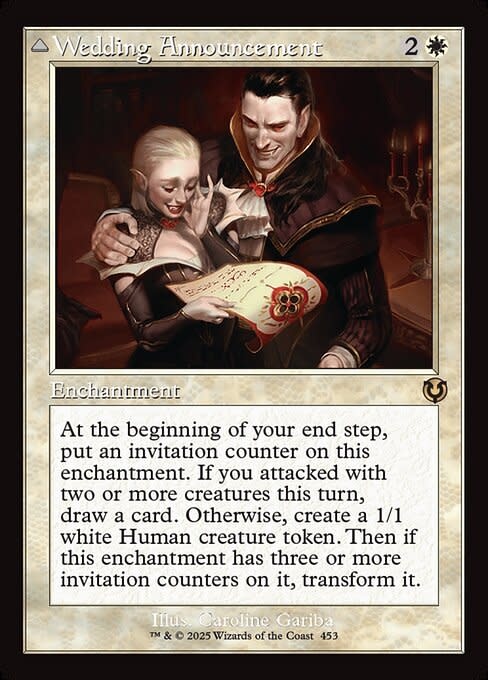 Wedding Announcement - Foil