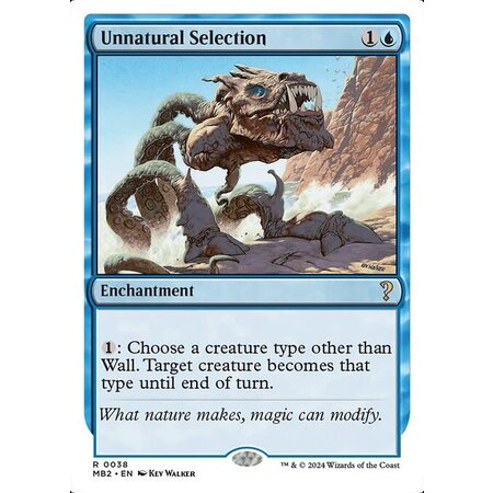 Unnatural Selection