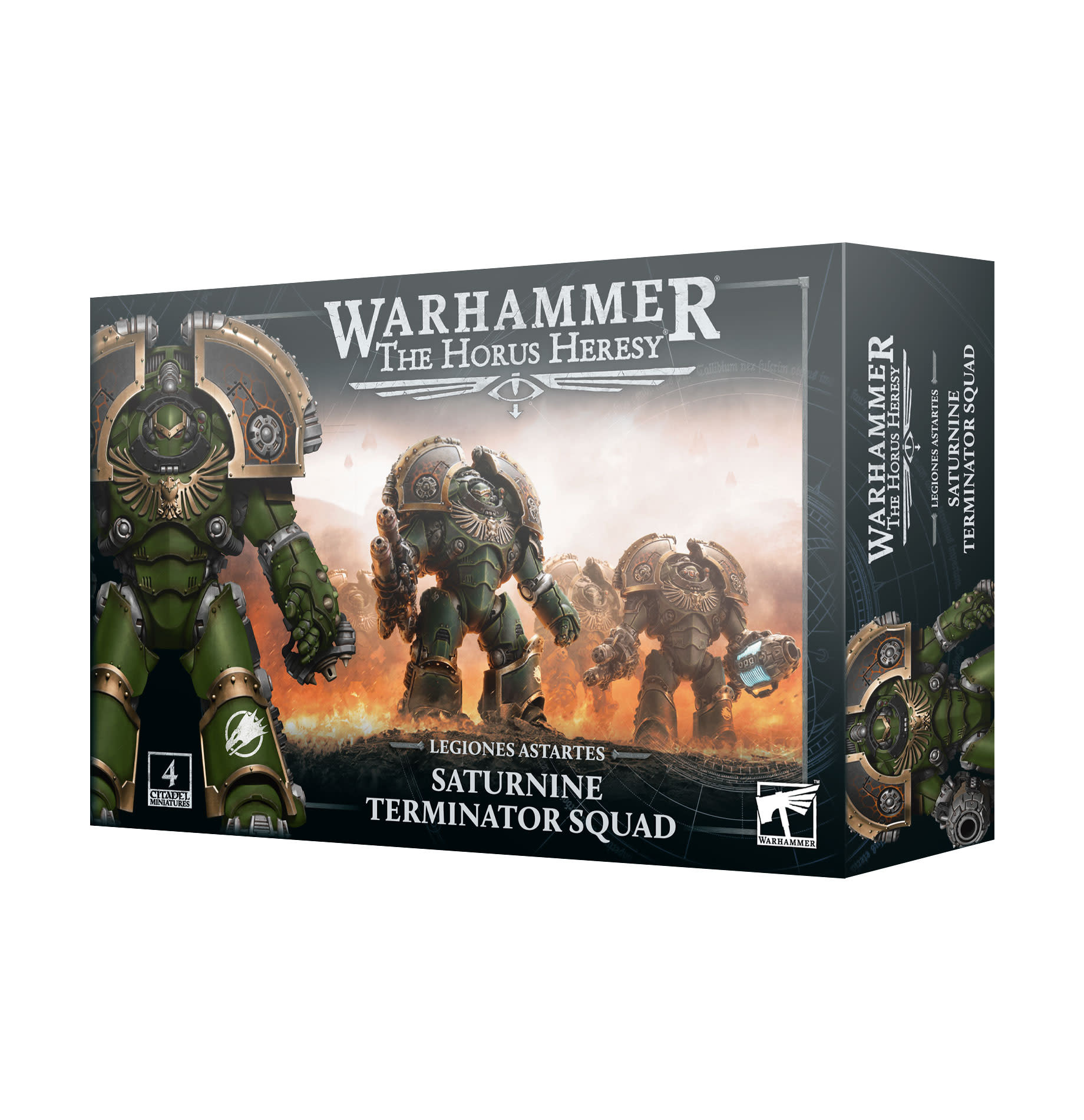 PREORDER - Warhammer The Horus Heresy: Saturnine Terminator Squad