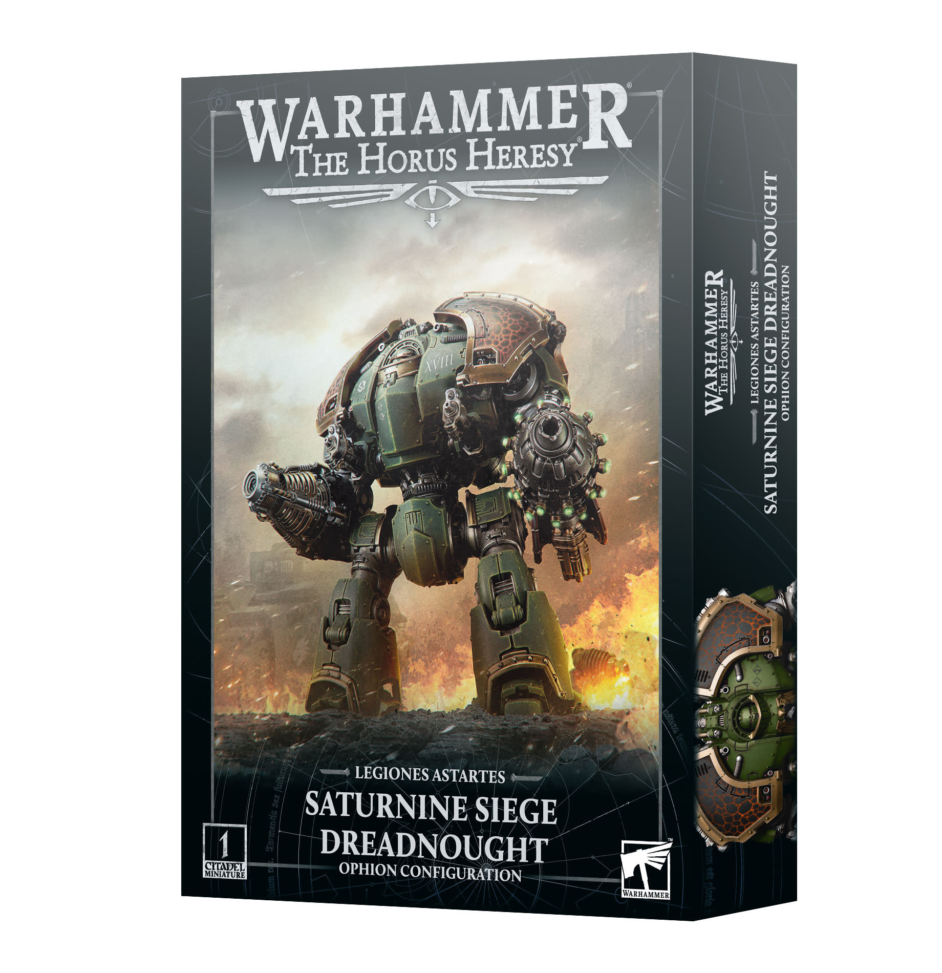 PREORDER - Warhammer The Horus Heresy: Saturnine Siege Dreadnought
