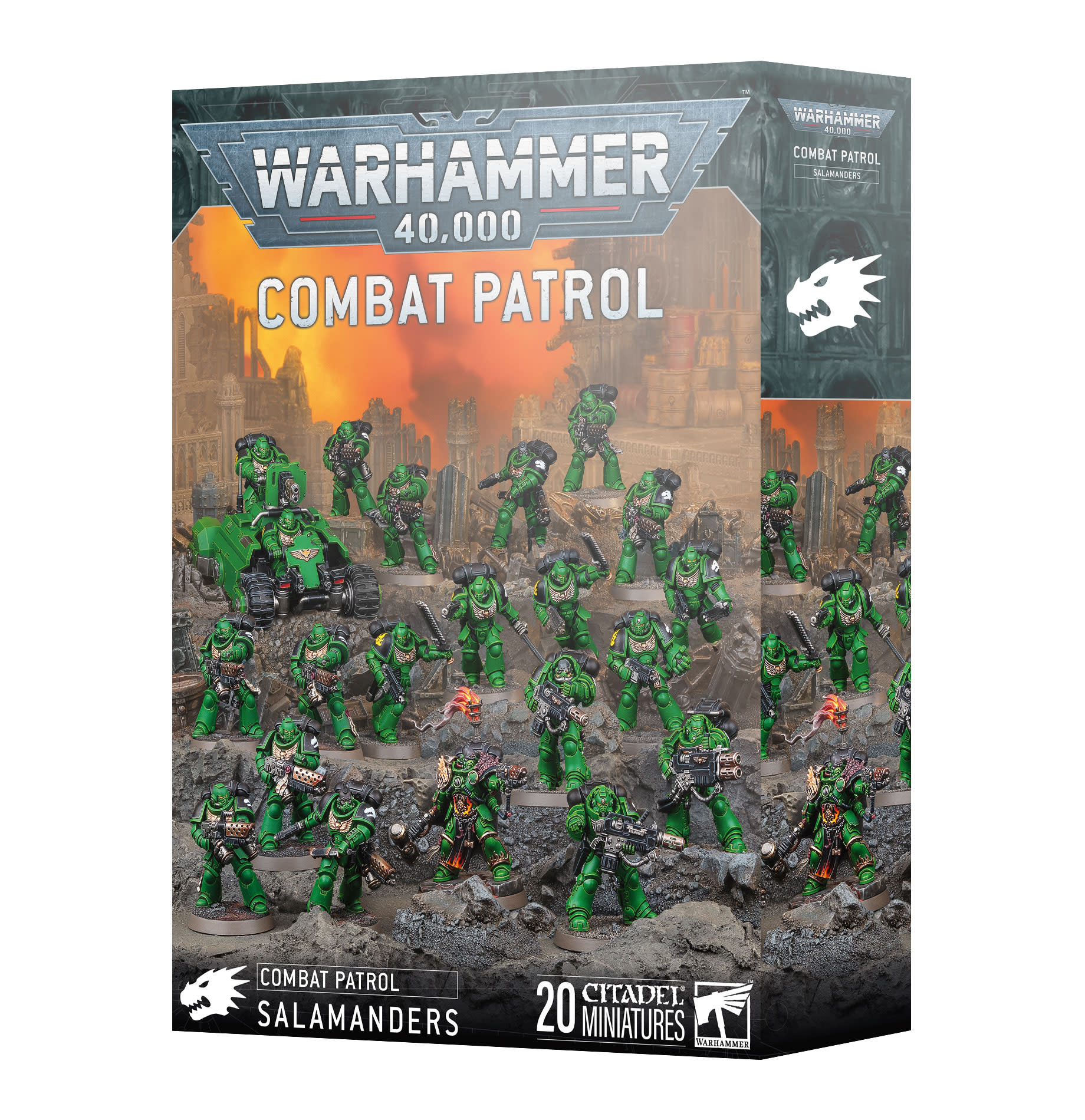 PREORDER - Warhammer 40,000: Combat Patrol - Salamanders