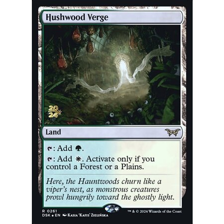 Hushwood Verge - Foil - Prerelease Promo