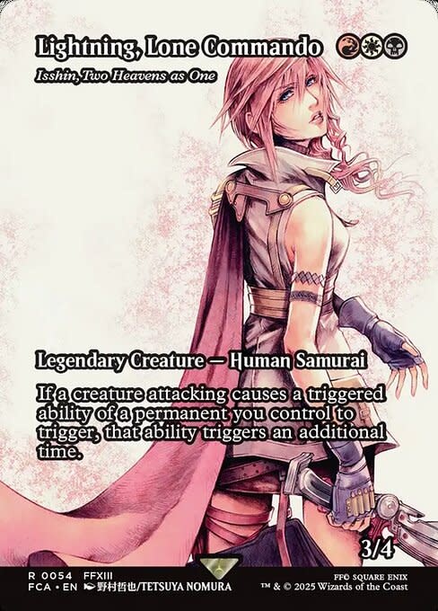Isshin, Two Heavens as One (Lightning, Lone Commando)
