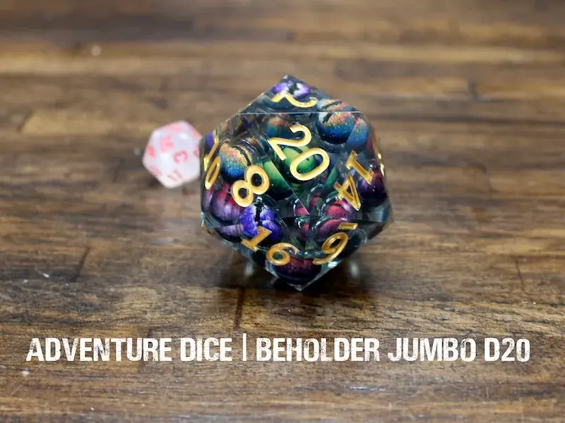 Premium Jumbo Moving Eye D20 - Beholder