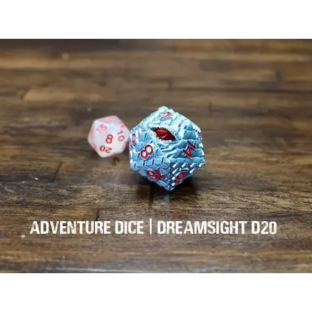 Large Metal D20 - Dreamsight