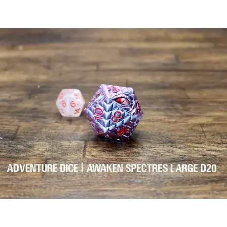 Large Metal D20 - Awaken Spectres