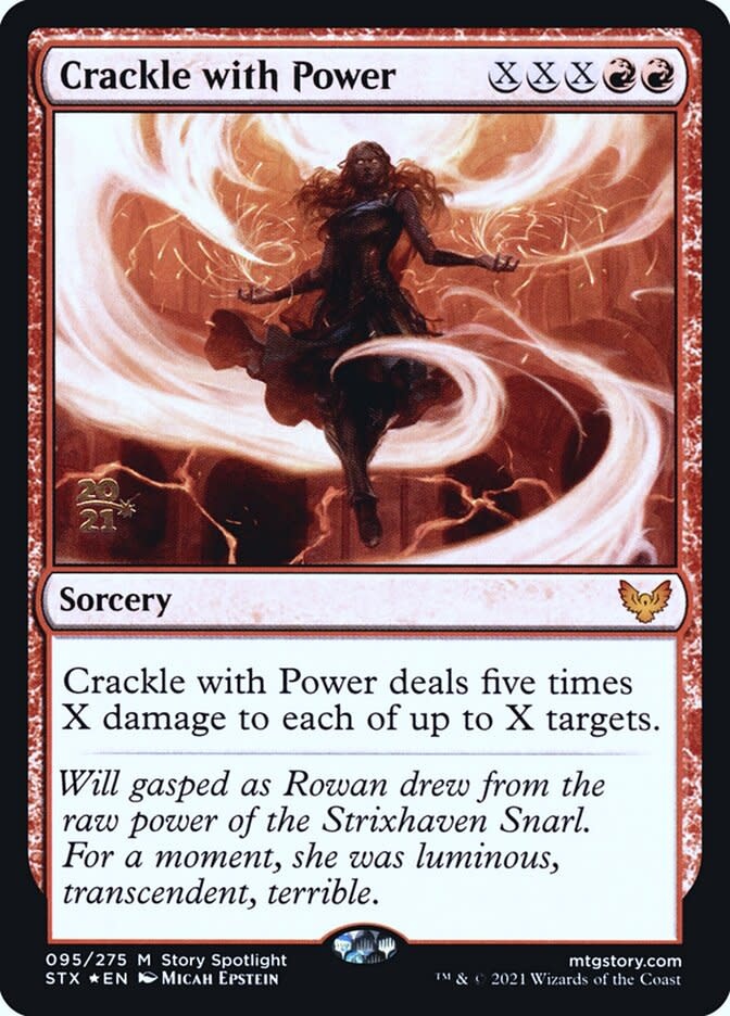 Crackle With Power - Foil - Prerelease Promo