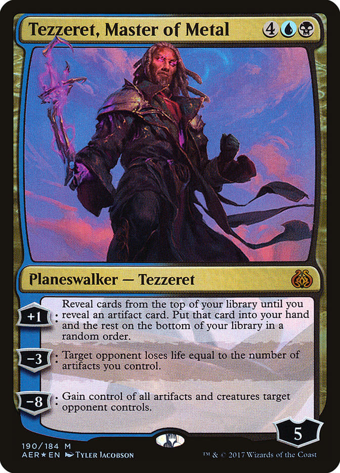 Tezzeret, Master of Metal - Foil - Planeswalker Deck Exclusive
