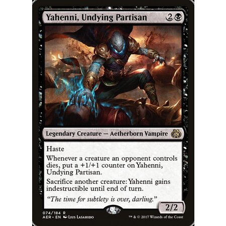 Yahenni, Undying Partisan