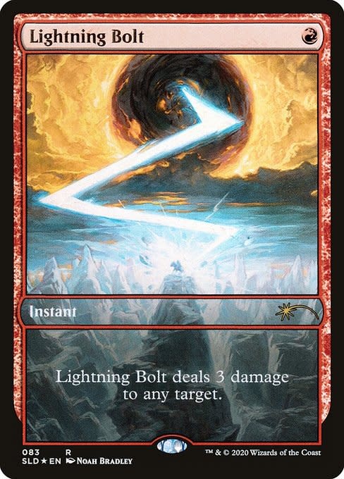 Lightning Bolt  (83) - Foil