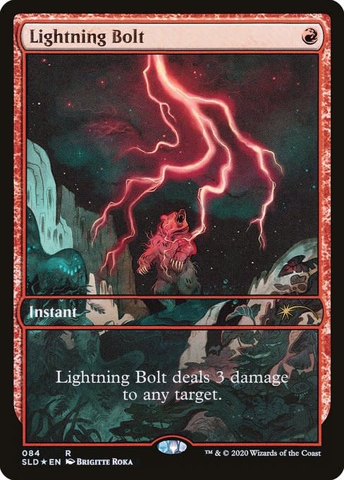 Lightning Bolt  (84) - Foil