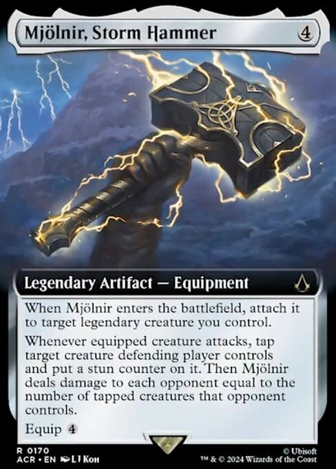 Mjolnir, Storm Hammer - Foil