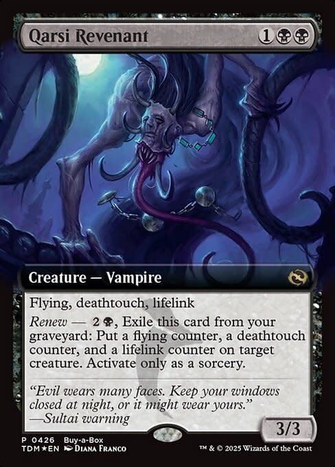 Qarsi Revenant - Foil - Buy A Box Promo