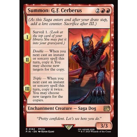 Summon: G.F. Cerberus