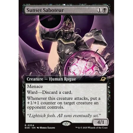 Sunset Saboteur - Foil