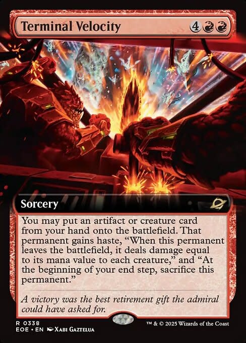 Terminal Velocity - Foil