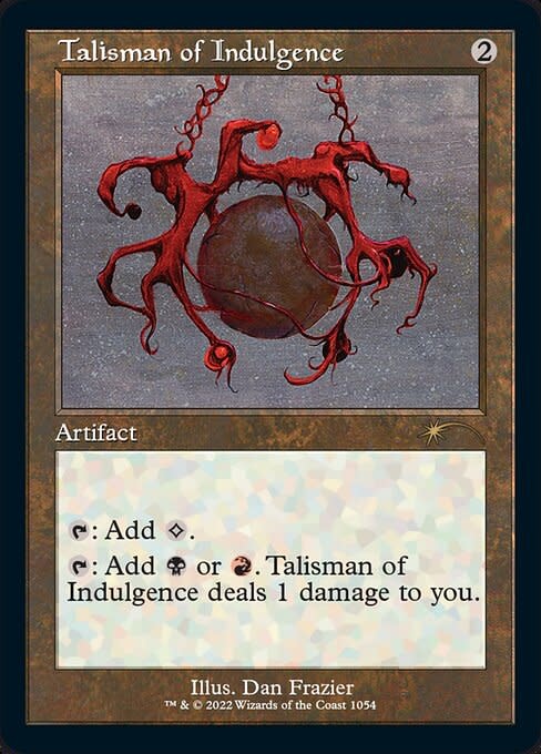 Talisman of Indulgence - Foil Etched