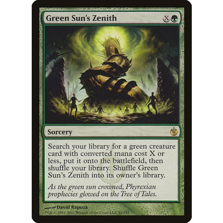 Green Sun's Zenith