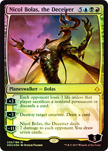 Nicol Bolas, the Deceiver - Foil - Planeswalker Deck Exclusive