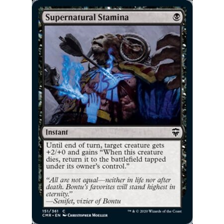 Supernatural Stamina