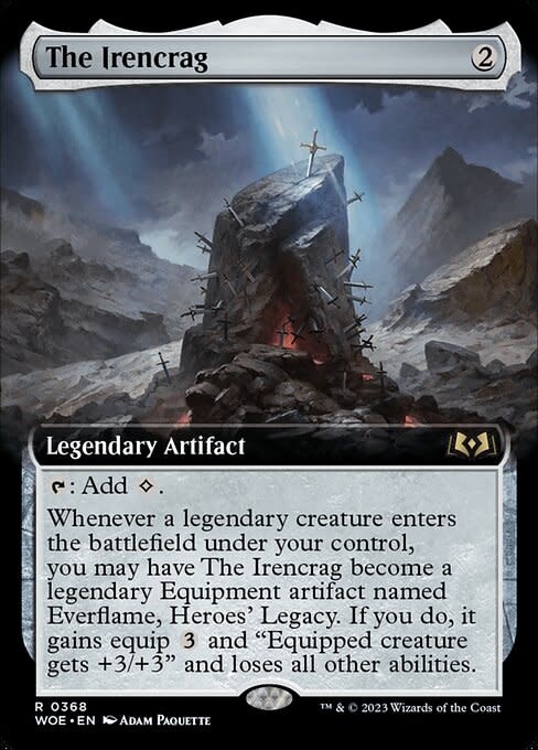 The Irencrag - Foil