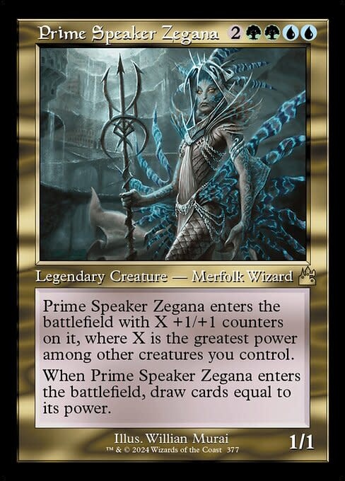 Prime Speaker Zegana - Foil