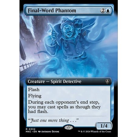 Final-Word Phantom