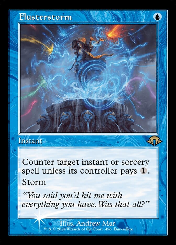 Flusterstorm - Foil - Buy-a-Box Promo